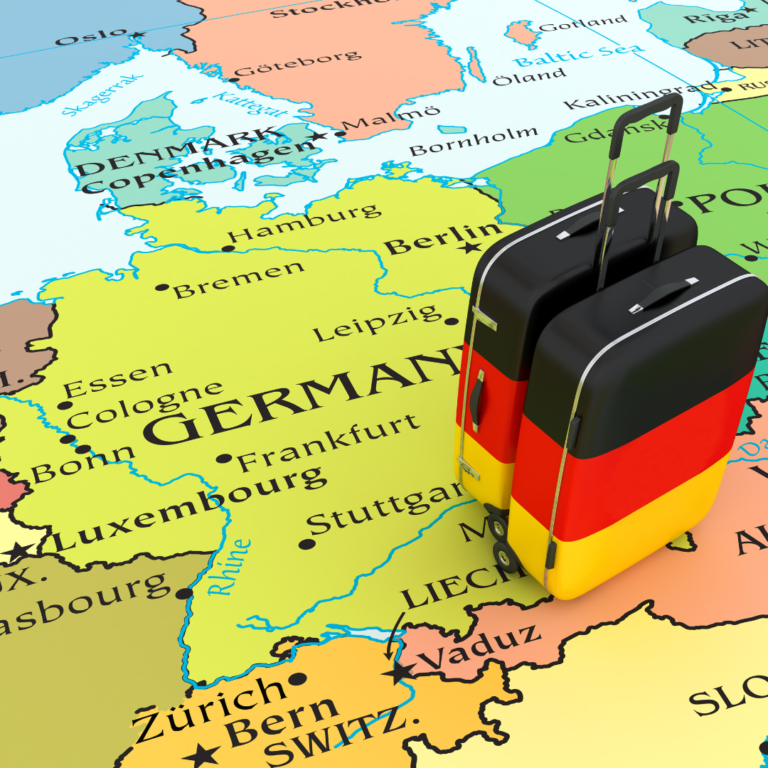 Support services for international students in Germany, including city registration and bank account opening.